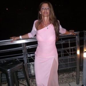 Elegant Pink One-Shoulder Dress size 4